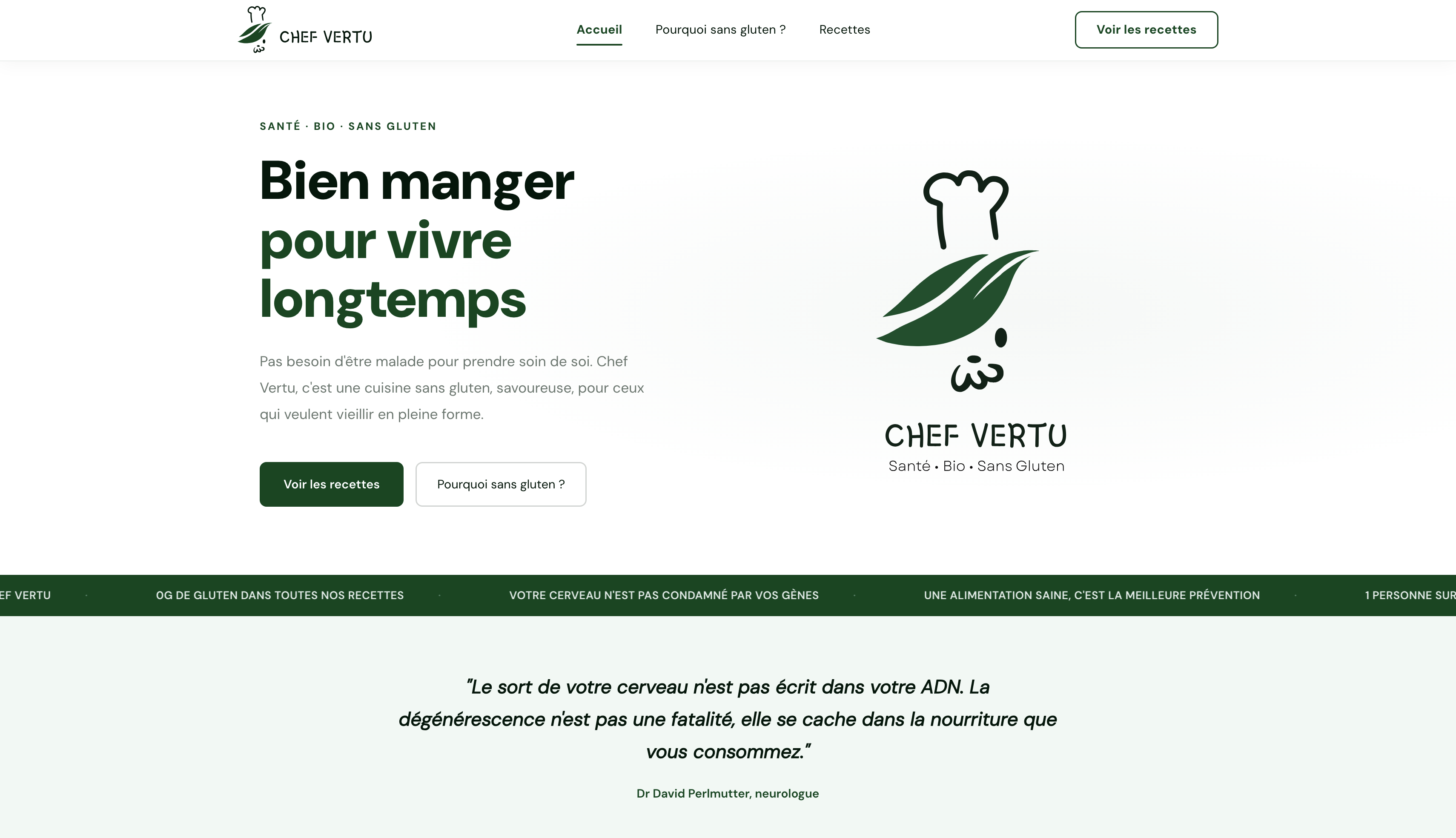 Aperçu de Chef Vertu